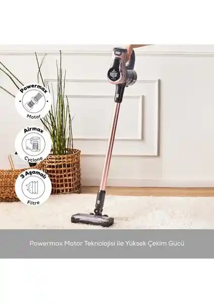 Karaca Vantuz Power Force Max 2 in 1 Şarj Edilebilir Dik Süpürge Özellikleri ve Performansı