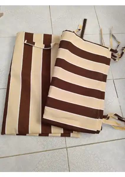 Karmaş Home Balkon Perdesi Kahve/Krem: Fonksiyonel ve Estetik Balkon Çözümü