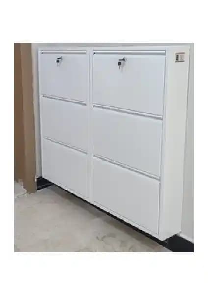 Kaser 3+3 ve Mobilya Pratik 5'li Kilitli Metal Ayakkabılık Modelleri Karşılaştırması