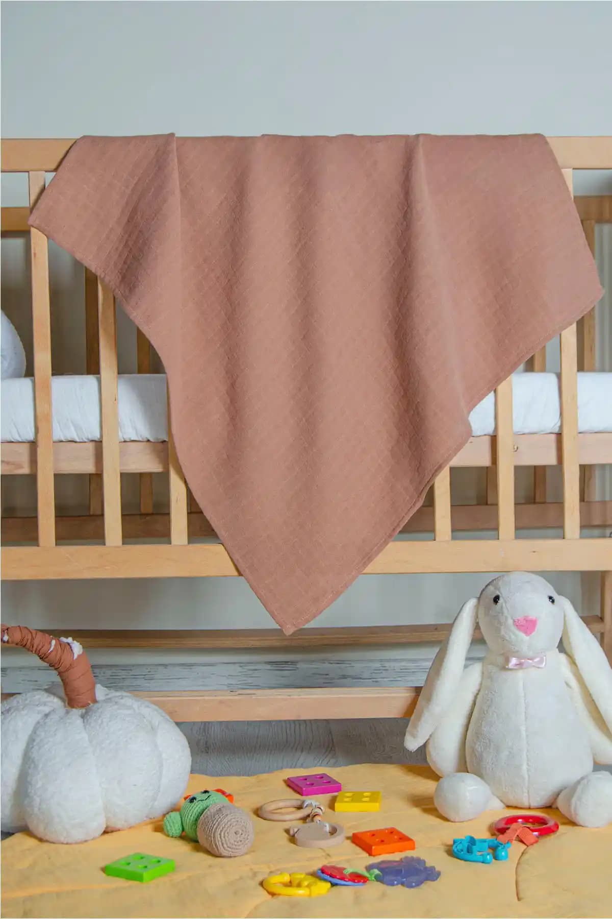 LUCKKA Renkli Çok Amaçlı Müslin Örtü Battaniye: Pamuklu, Alerji Dostu ve Çok Fonksiyonlu