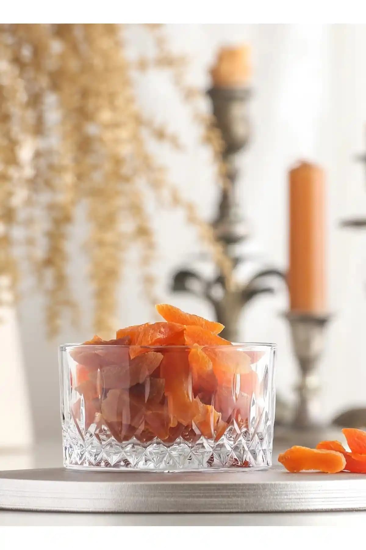 PLT Design Lav-odin450 6'lı Turuncu Cam Kase Seti - Çok Amaçlı Sunum ve Dayanıklı Tasarım