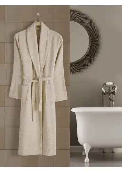 Rozet Tekstil Açık Kahve 3XL Büyük Beden Şalyaka Pamuklu Bornoz Özellikleri ve Kullanımı