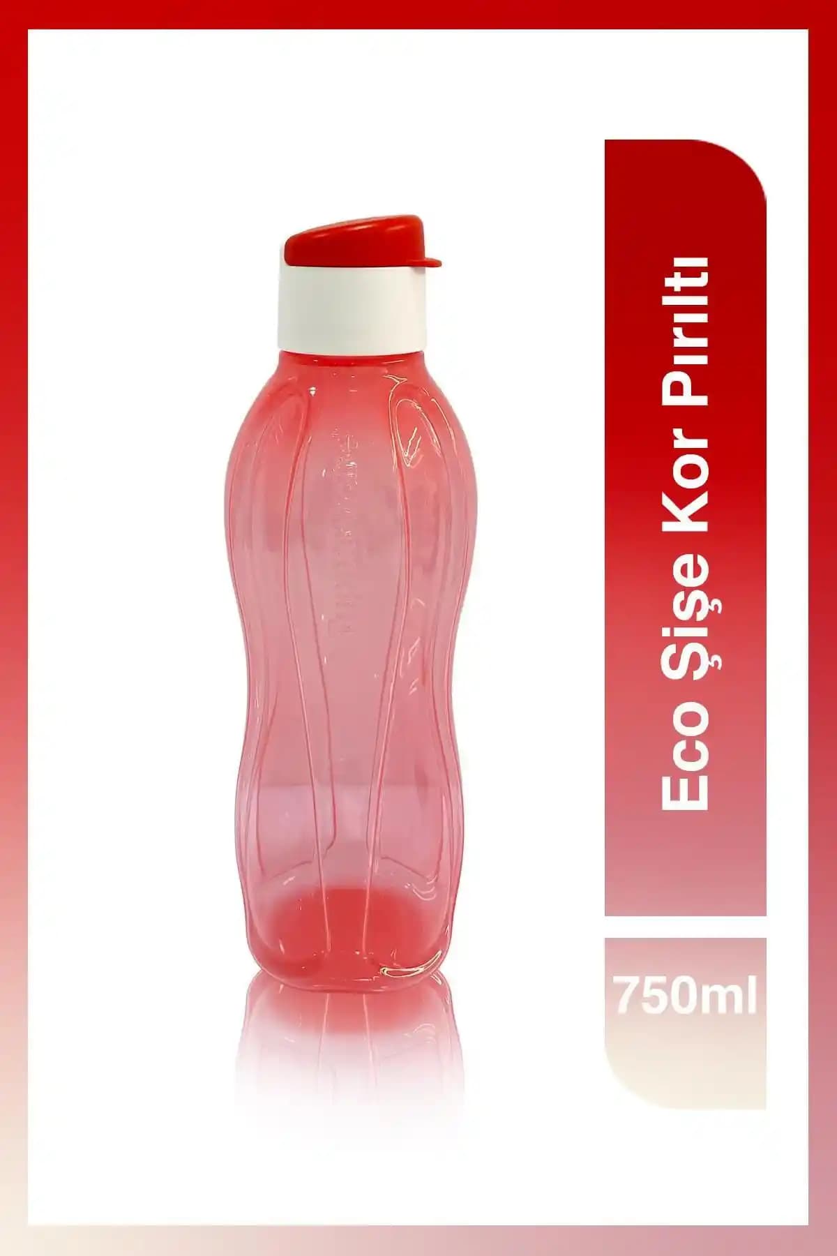Tupperware Eco Şişe Kk 750ml Kor Pırıltı: Sağlıklı ve Şık İçecek Saklama Çözümü