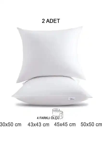 Vionel Home Premium Kare Kırlent: Çok Amaçlı Konfor ve Şıklık Sunan Elyaf Dolgulu Yastıklar