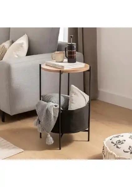 Weblonya Yan Sehpa Çantalı Orta Zigon Sehpa 5165: Modern Tasarım ve Fonksiyonellik