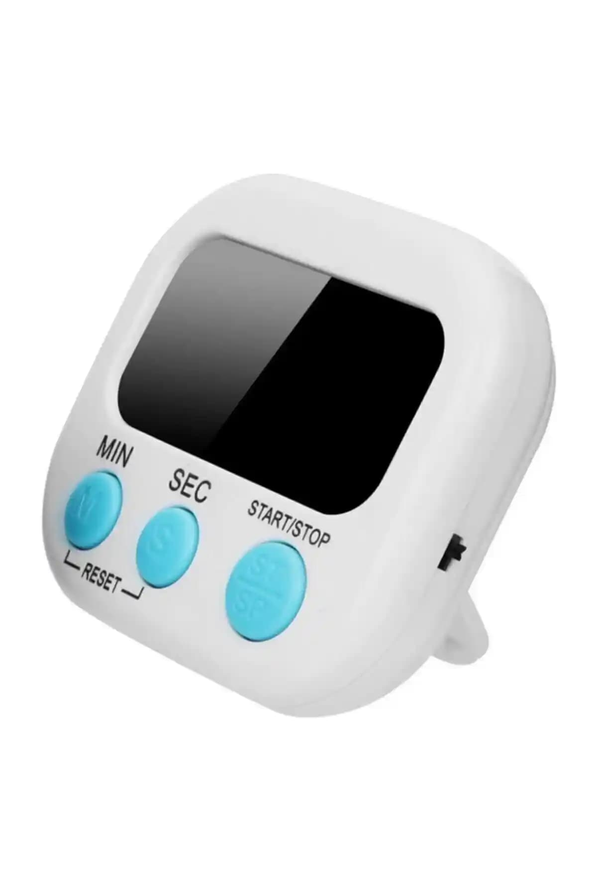 ZAUSS Beyaz Dijital Ekranlı Alarmlı Mıknatıslı Mutfak Zamanlayıcı Fırın Timer