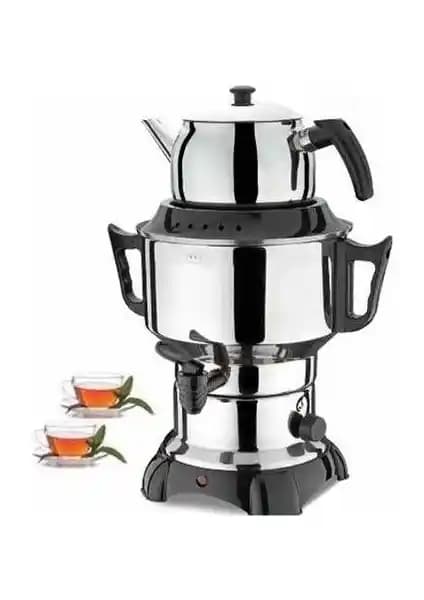 Armağan 1100 W Güçlü ve Şık Elektrikli Çay Semaveri, Modern Tasarım ve Dayanıklılık