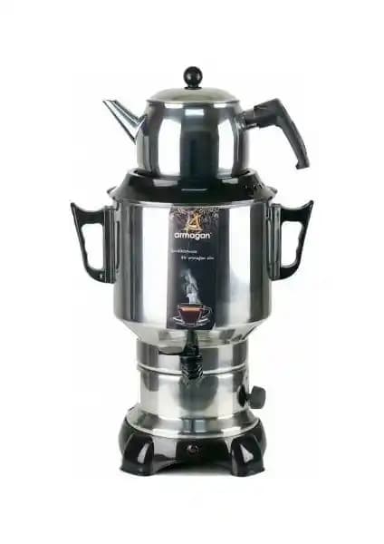 Armağan 6 Litre Demlikli Çay Makinesi ve Semaveri: Modern ve Dayanıklı Tasarım Özellikleri