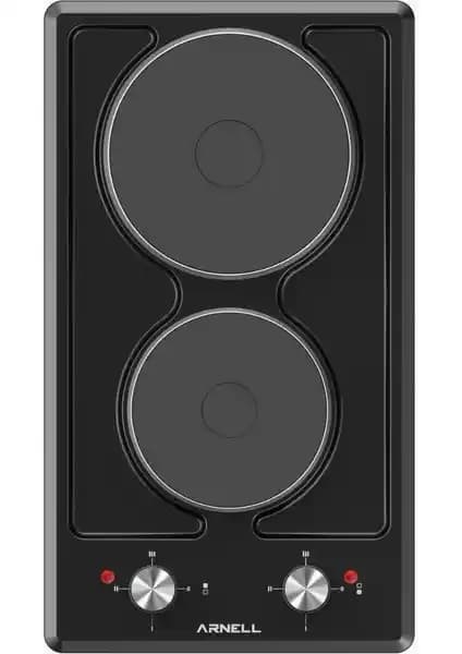 Arnell 2'li Elektrikli Ankastre Emaye Ocak Modern ve Güvenli Mutfak İçin Tasarlandı