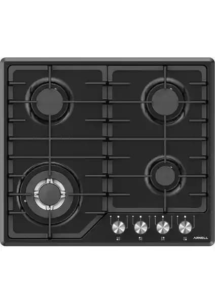 Arnell AR-640FF Siyah Döküm Gaz Ocağı: Güvenli ve Dayanıklı Mutfak Aleti