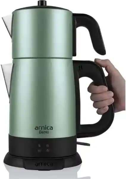 Arnica IH33153 Demlik Çay Makinesi Mint Yeşili: Modern ve Şık Tasarım ile Hızlı Çay Keyfi