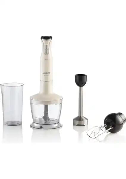 Arzum AR1140 Blanco Mini Blender Seti Güçlü ve Şık Tasarımıyla Mutfaklara Yenilik Katar
