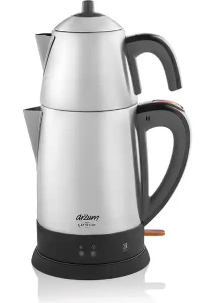 Arzum AR3051-INX Çaycı Lux: Modern Tasarım ve Üstün Fonksiyonellik ile Kaliteli Çay Deneyimi