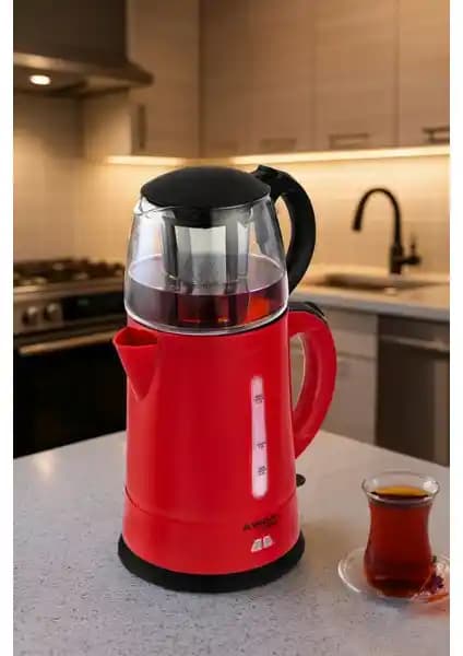 Awox Teaplus Cam Demlikli Elektrikli Çay Makinesi: Modern ve Kullanışlı Tasarım ve Fonksiyonellik