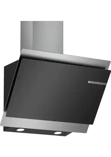 Bosch DWK68AK60T Siyah Cam Eğik Davlumbaz Modern Mutfaklar İçin Estetik ve Performanslı Çözüm