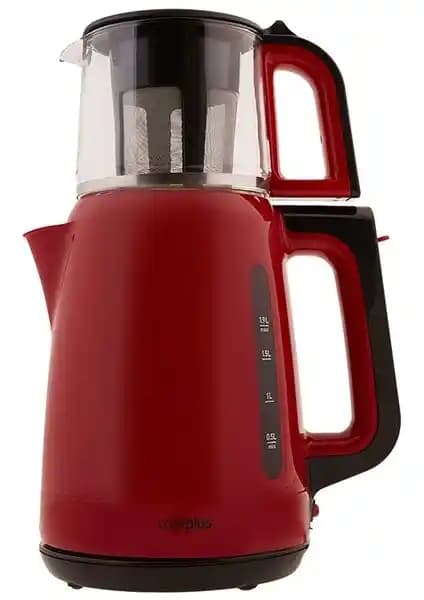 Cookplus 1501 Enerji Tasarruflu Kettle ve Çay Makinesi Günlük Kullanım İçin Uygun