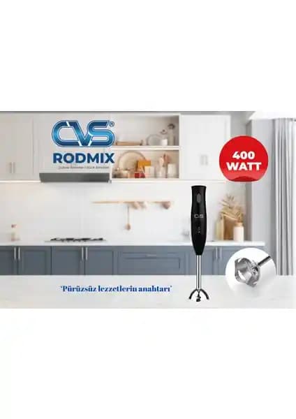CVS DN 1251 Rodmix Çubuk Blender: Güçlü Motor ve Kullanım Kolaylığı Sunan Mutfak Aleti