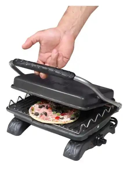 Dökümix Plus Organik Demir Döküm Tost ve Izgara Makinesi Sağlıklı Pişirme İçin Uygun