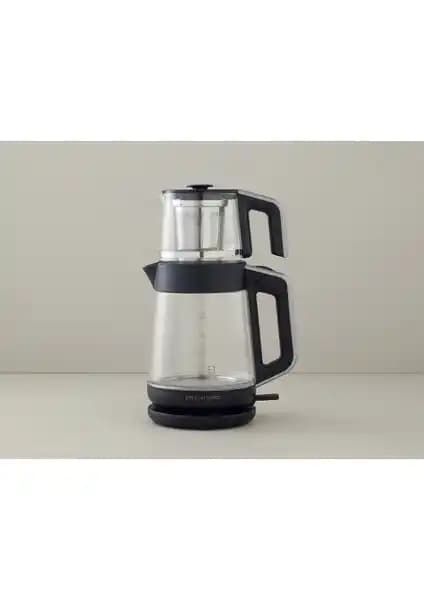 English Home Cmk 6001 Cam Çay Makinesi - Şık ve Fonksiyonel Çay Demleme Cihazı