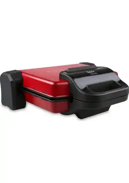Fakir Gravis 1800W Kırmızı Tost Makinesi: Yüksek Performanslı ve Şık Tasarım