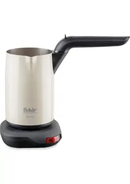 Fakir Rıver Katlanabilir Türk Kahve Makinesi Krem Tasarımı ve Kullanım Özellikleri