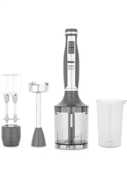 Fakir Shela Elegance Blender Seti Antrasit: Güçlü Motor ve Şık Tasarım ile Mutfakta Pratiklik
