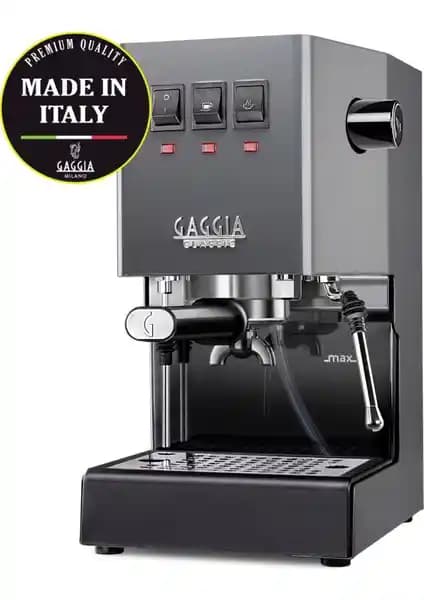 Gaggia New Classic E24 Gri Espresso Makinesi: Dayanıklı ve Kullanıcı Dostu Tasarım