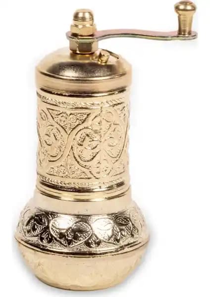 Handygoo Tombul Sarı Döküm Karabiber Değirmeni: Dayanıklı ve Estetik Mutfak Arkadaşı