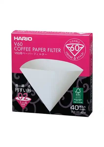 Hario V60 02 Dripper Filtresi ile kahve demleme deneyiminizi geliştirin