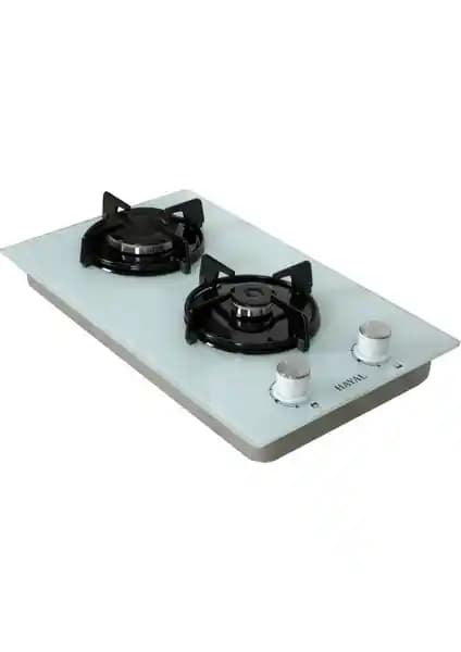 Hayal Ankastre 2 Gözlü LPG Beyaz Ocak Modern ve İşlevsel Mutfak Çözümü