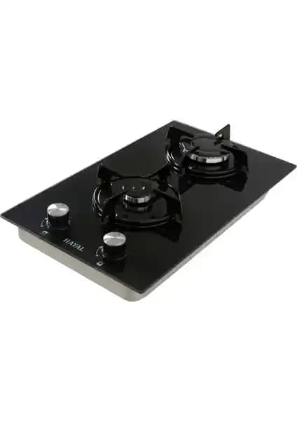 Hayal Ankastre 2 Gözlü LPG Siyah Ocak Modern ve Şık Mutfak Çözümü