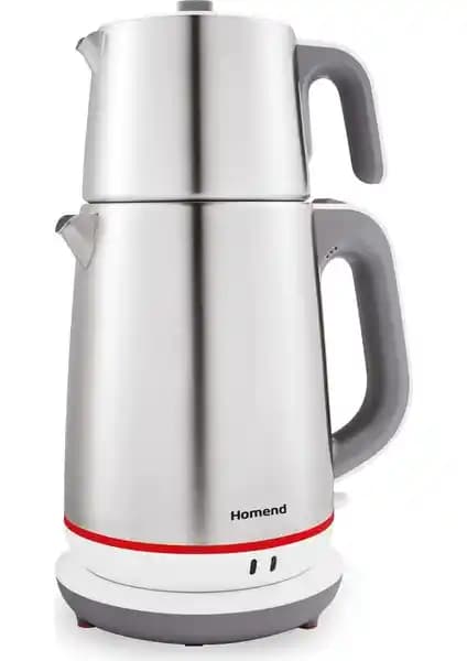 Homend Royaltea 1710H İnox Çay Makinesi Modern Tasarım ve Fonksiyonellik Özellikleri