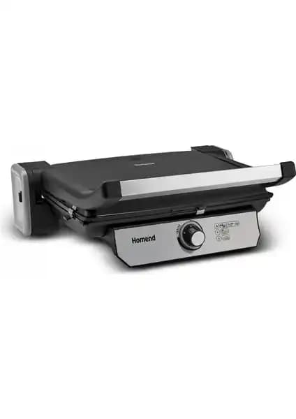 Homend Toastbuster 1381H Siyah Silvet Tost Makinesi: Hızlı Isınma ve Şık Tasarım Özellikleri