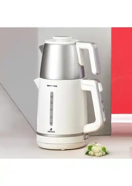 Karaca Berry Tea XL 2in1 Çay Makinesi ve Kettle ile Pratik ve Şık Çay Keyfi