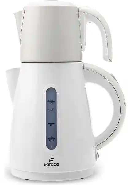 Karaca Daystar Çelik Demlikli Çay Makinesi: Modern Tasarım ve Çok Fonksiyonlu Kullanım