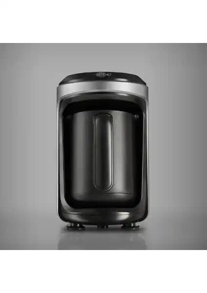 Karaca Hatır Hüp Türk Kahve Makinesi Antrasit ile Mükemmel Kahve Deneyimi Sunar