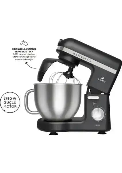 Karaca Mastermaid Chef Pro Çift Kollu Stand Mikser: Güçlü ve Şık Mutfak Aleti