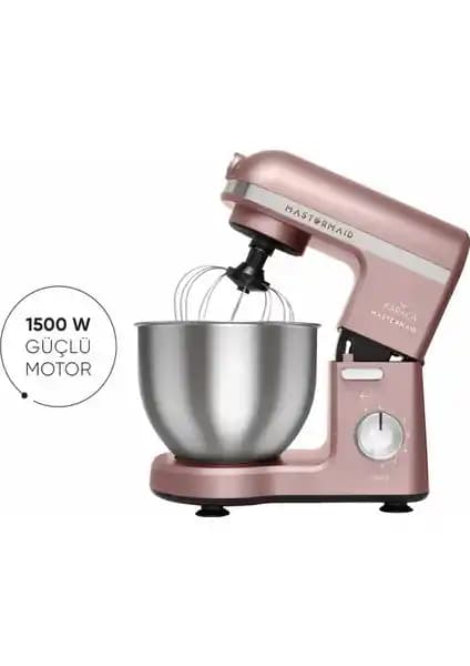 Karaca Mastermaid Chef Stand Mikser Rosegold: Güçlü ve Şık Mutfak Çözümü