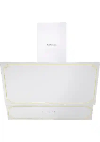 Kumtel DA6-835 Rustik Duvar Tipi Beyaz Cam Davlumbaz: Yüksek Performans ve Estetik Birlikte