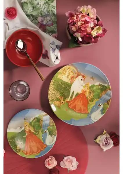 Kütahya Porselen 3 Parça Çocuk Yemek Seti Sağlıklı ve Eğlenceli Tasarım Özellikleri