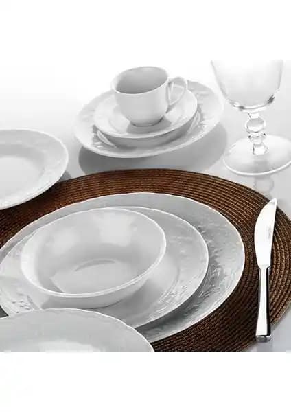 Kütahya Porselen Lalezar 53 Parça Yemek Takımı Şıklık ve Fonksiyonellik Sunar