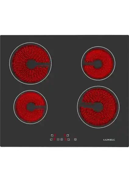 Luxell V6-04T Vitroseramik Elektrikli Siyah Cam Ankastre Ocak Özellikleri ve Kullanım Rehberi