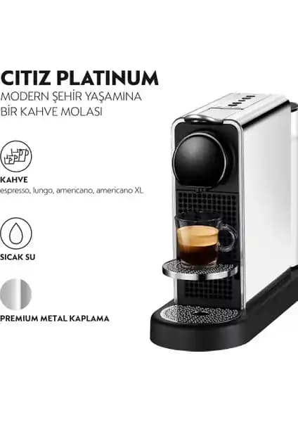 Nespresso C140 Citiz Kahve Makinesi: Modern Tasarım ve Yüksek Performanslı Kapsül Kahve Cihazı