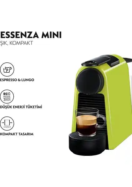 Nespresso Essenza Mini D30 Yeşil Kahve Makinesi İnceleme ve Kullanıcı Yorumları