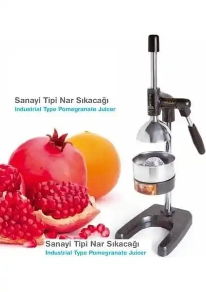 Özlem Sanayi Kollu Meyve Presi: Dayanıklı ve Pratik Portakal Nar Sıkma Makinesi