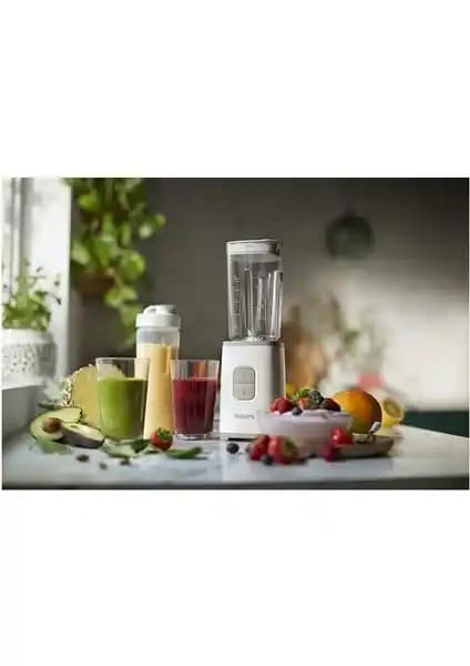 Philips Daily Collection HR2602/00 Mini Blender 350W Pratik ve Çok Yönlü Günlük Kullanım İçin