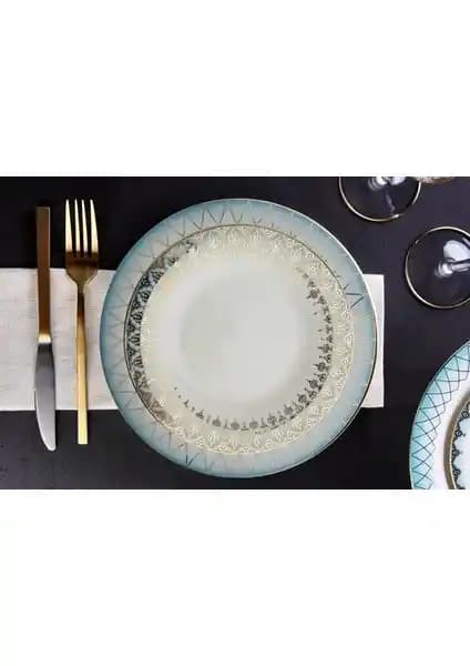 Porland Mahpeyker 60 Parça 12 Kişilik Porselen Yemek Takımı Şık ve Fonksiyonel Tasarım