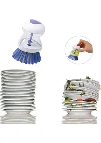 Pratik Deterjan Hazneli Bulaşık Fırçası: Mutfakta Kolay ve Etkili Temizlik Çözümü