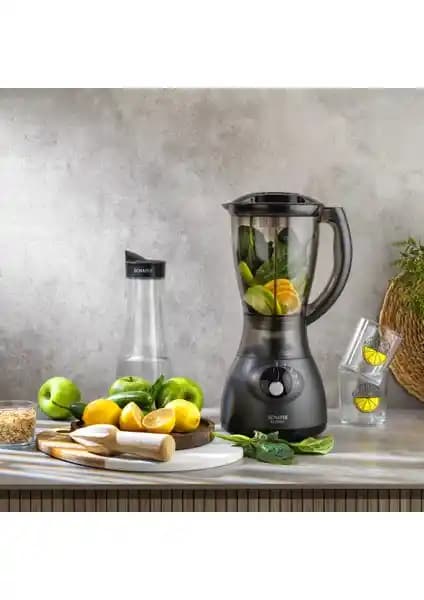 Schafer Blendy Sürahi Blender Antrasit: Modern ve Çok Yönlü Mutfak Aleti