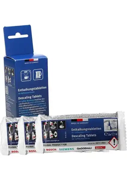 Siemens Kahve Makineleri İçin Kireç Temizleme Tableti Performansı Uzatan Çözüm